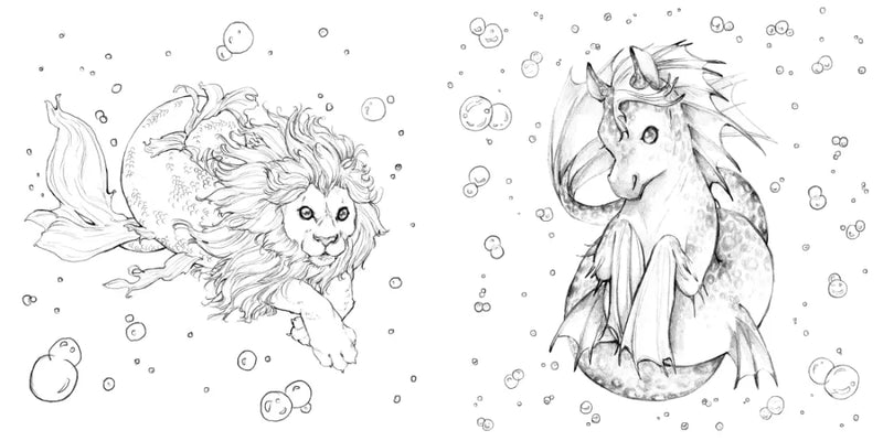 Pop Manga Beauties and Beasties Coloring Book US - Paperback / softback