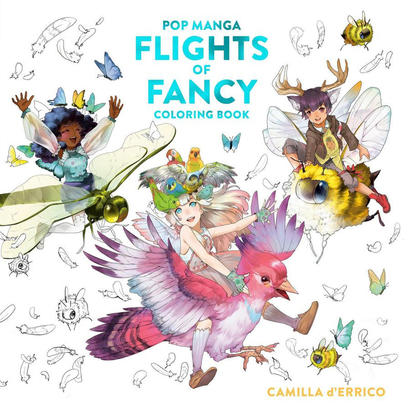 Pop Manga Flights of Fancy Coloring Book-Lifestyle and Leisure-買書書 BuyBookBook