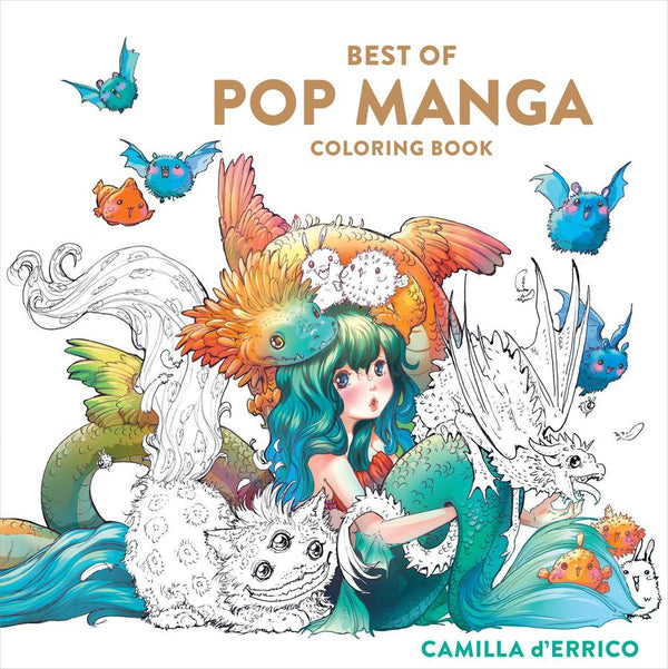 Best of Pop Manga Coloring Book-Lifestyle and Leisure-買書書 BuyBookBook