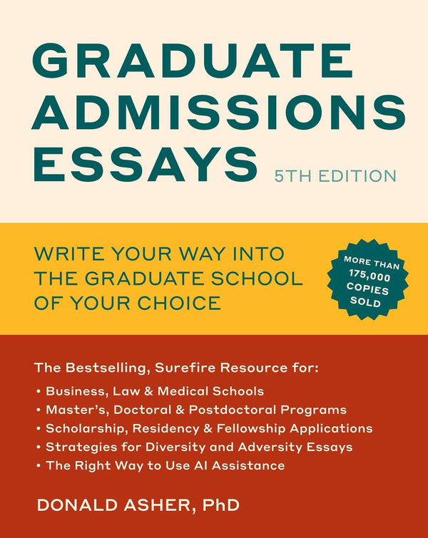 Graduate Admissions Essays, Fifth Edition-Education-買書書 BuyBookBook