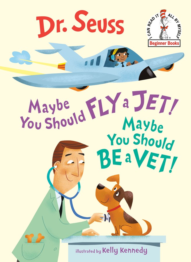 Maybe You Should Fly a Jet! Maybe You Should Be a Vet!-Children’s / Teenage: Other general interest-買書書 BuyBookBook