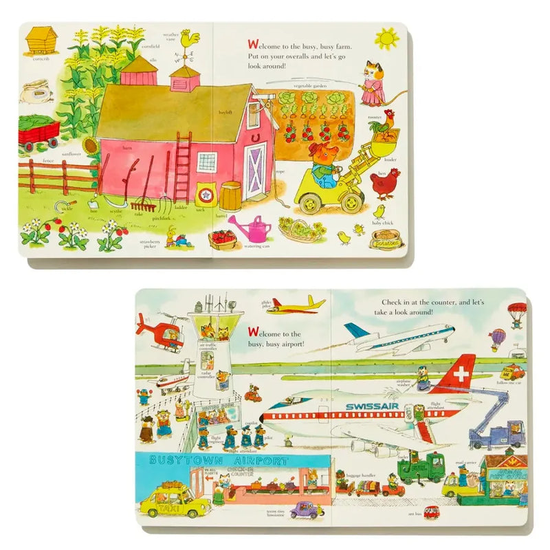 Richard Scarry's Busy Busy Boxed Set US - Multiple-component retail product, boxed