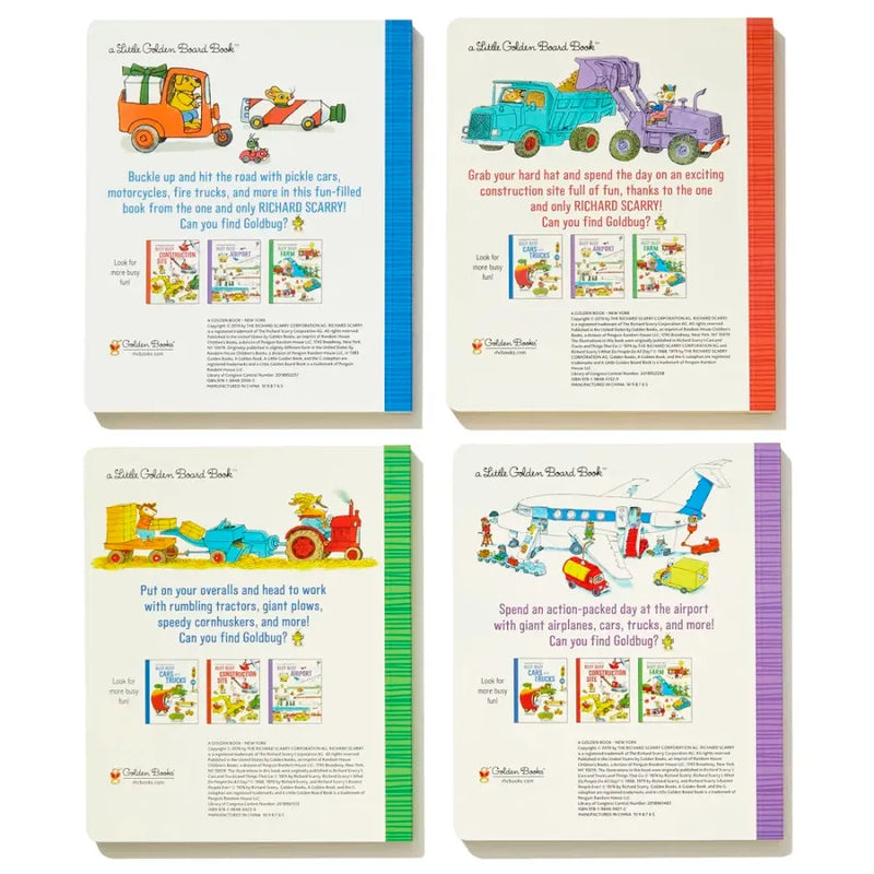 Richard Scarry's Busy Busy Boxed Set US - Multiple-component retail product, boxed