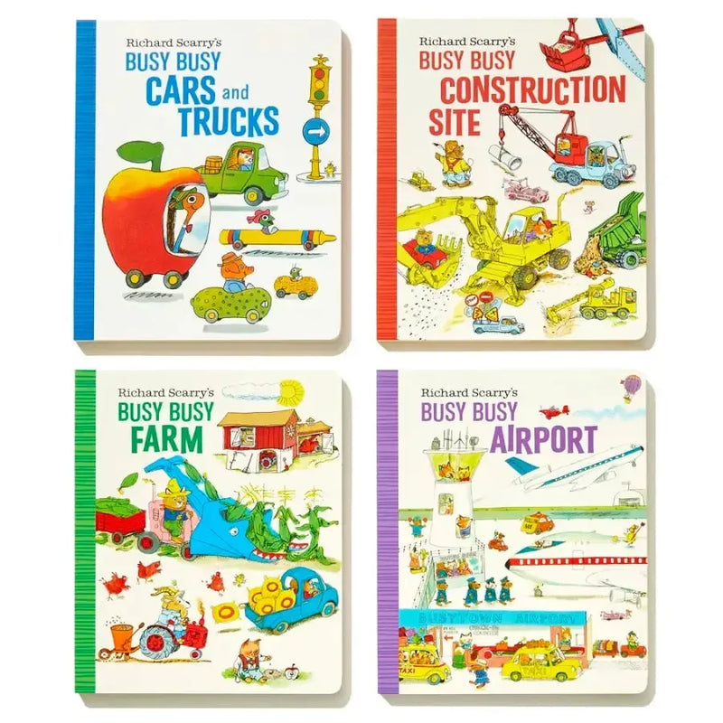 Richard Scarry's Busy Busy Boxed Set US - Multiple-component retail product, boxed
