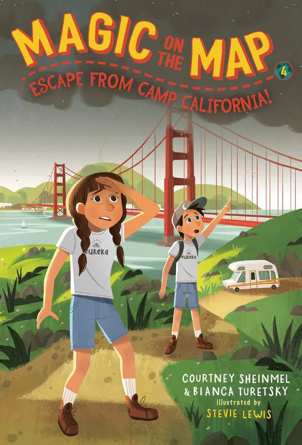 Magic on the Map #4: Escape From Camp California-Children’s / Teenage fiction: Action and adventure stories-買書書 BuyBookBook