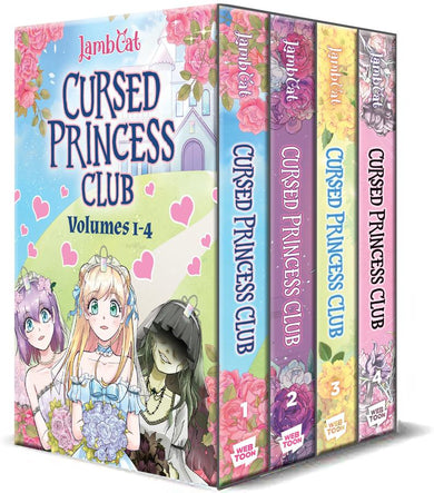 Cursed Princess Club Box Set (Volumes 1-4)-Children’s / Teenage fiction: Humorous stories-買書書 BuyBookBook