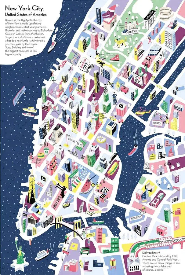City Mazes Around the World (Stéphanie Babin)