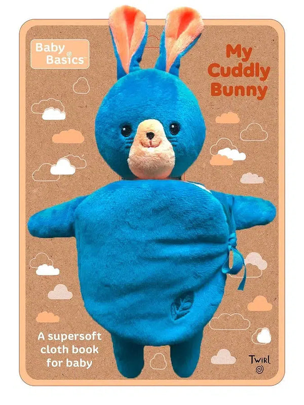 My Cuddly Bunny: A Soft Cloth Book for Baby (Baby Basics) (Lucie Brunellière)