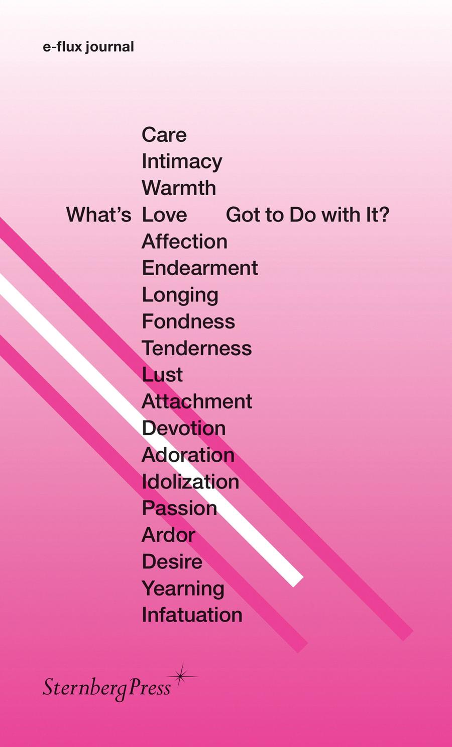 What's Love (or Care, Intimacy, Warmth, Affection) Got to Do with It?-Art: general-買書書 BuyBookBook