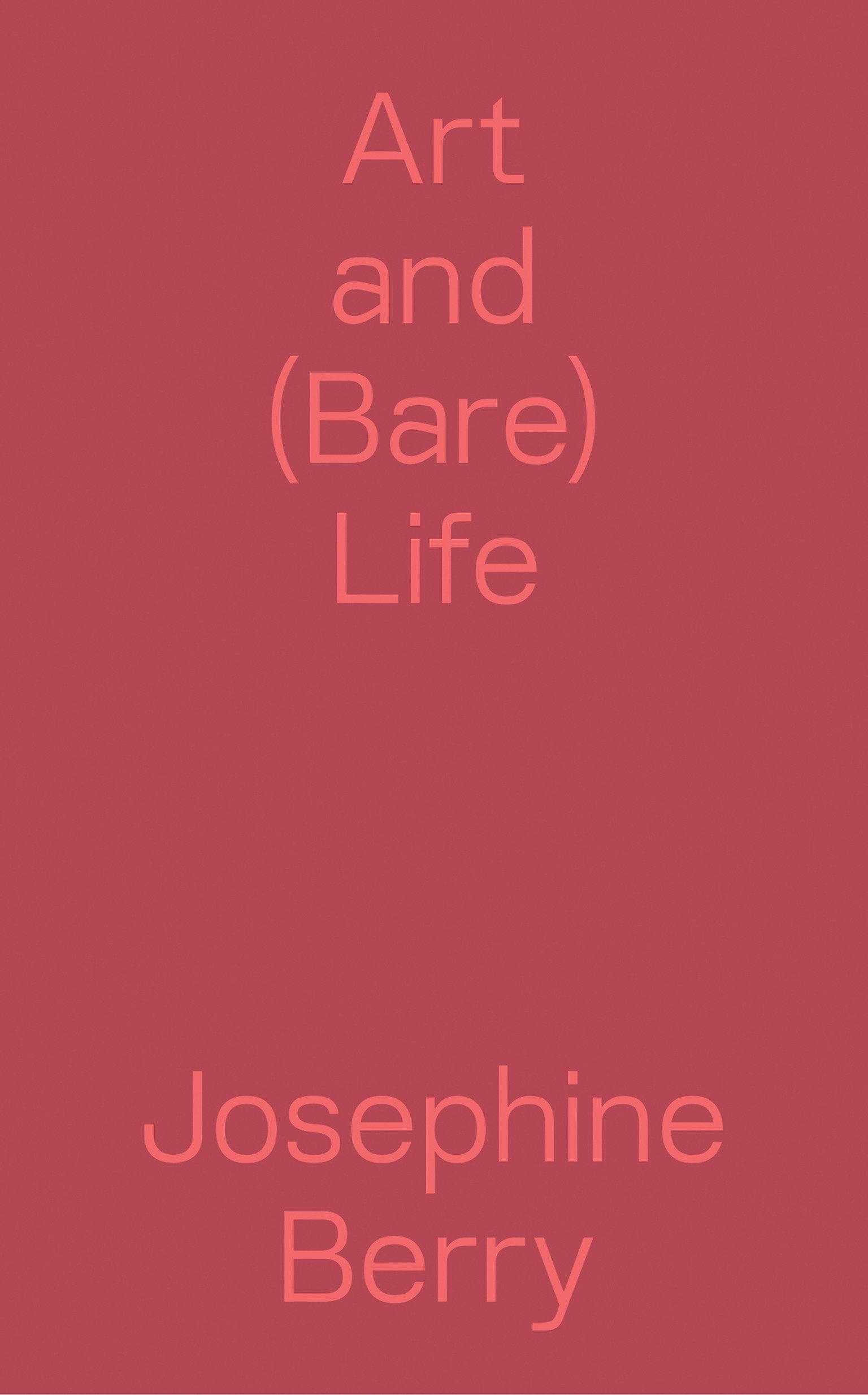 Art and (Bare) Life-Art: general-買書書 BuyBookBook