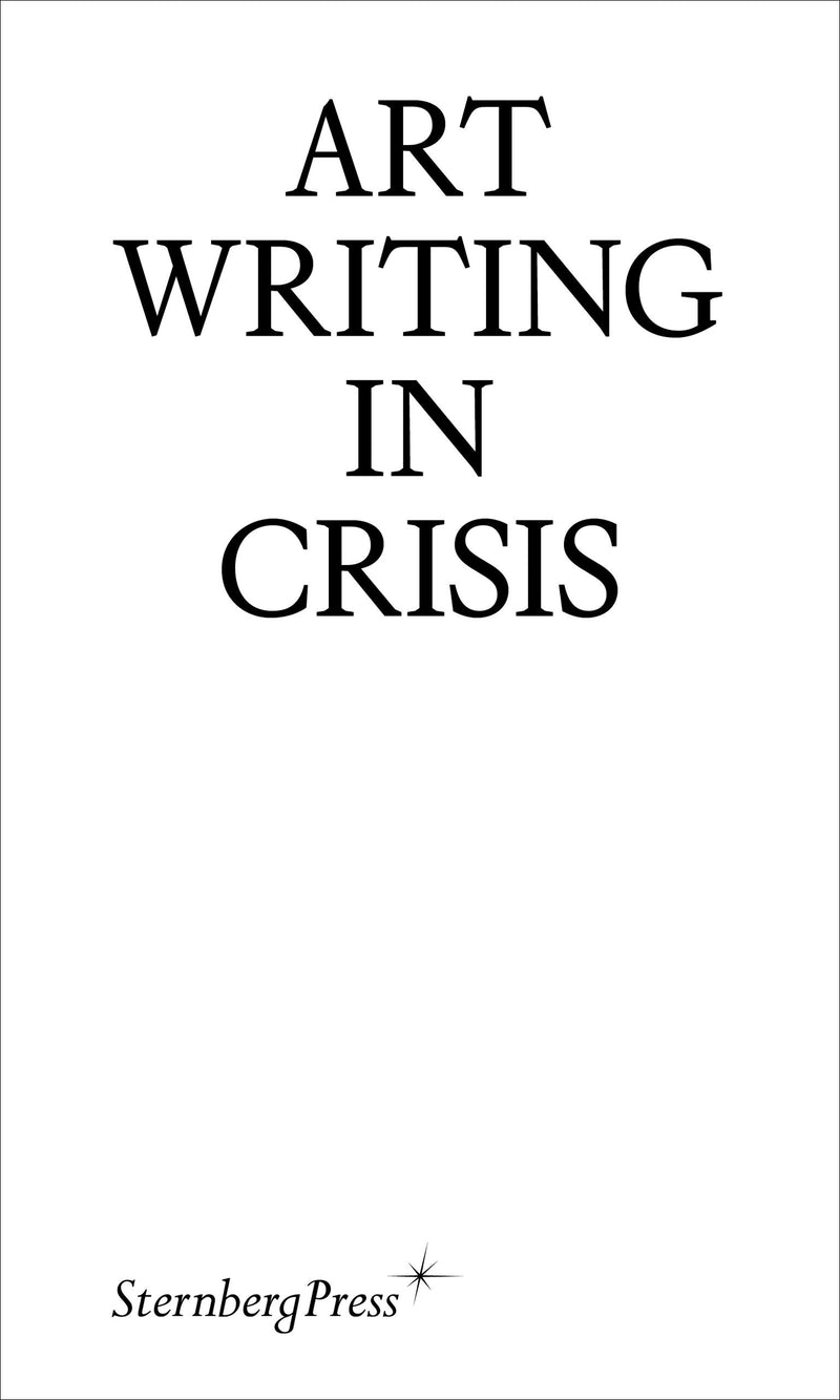 Art Writing in Crisis-Art: general-買書書 BuyBookBook