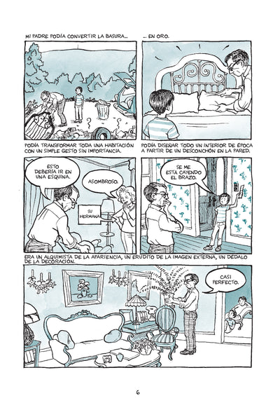 Fun Home (Spanish Edition) interior 6 (ISBN 9786073142625)