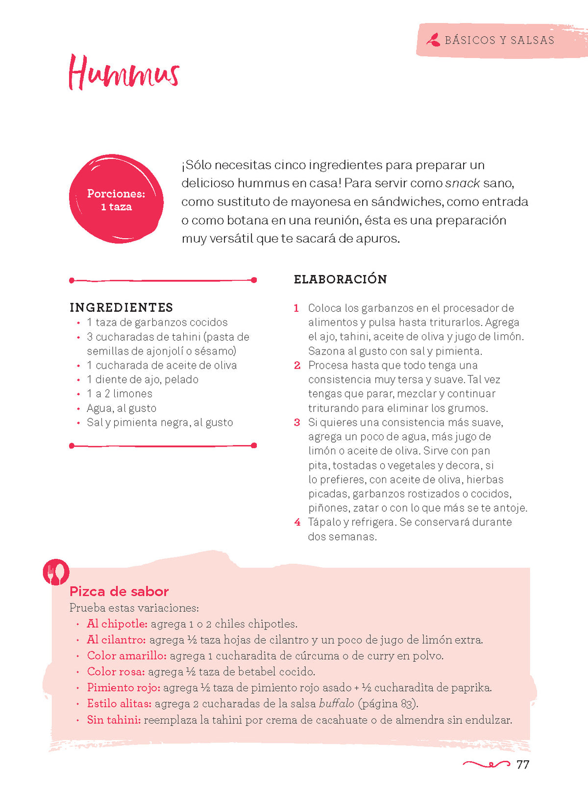 Cocina sana con pizca de sabor: Una guía práctica para nutrir tu cuerpo y vivir / Healthy Cooking with a Pinch of Flavor interior 1 (ISBN 9786073183413)