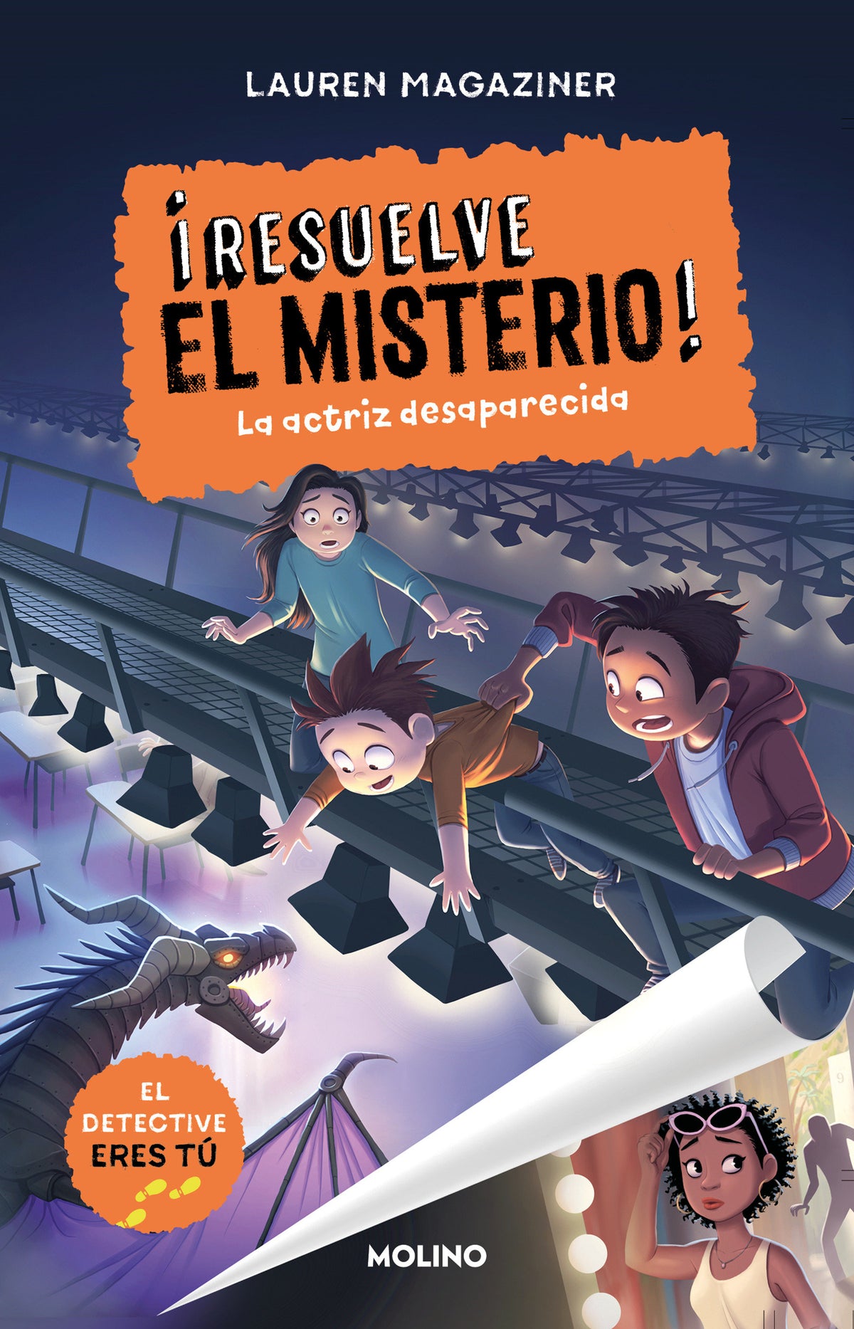 La actriz desaparecida / Case Closed #2: Stolen from the Studio cover (ISBN 9786073808392)