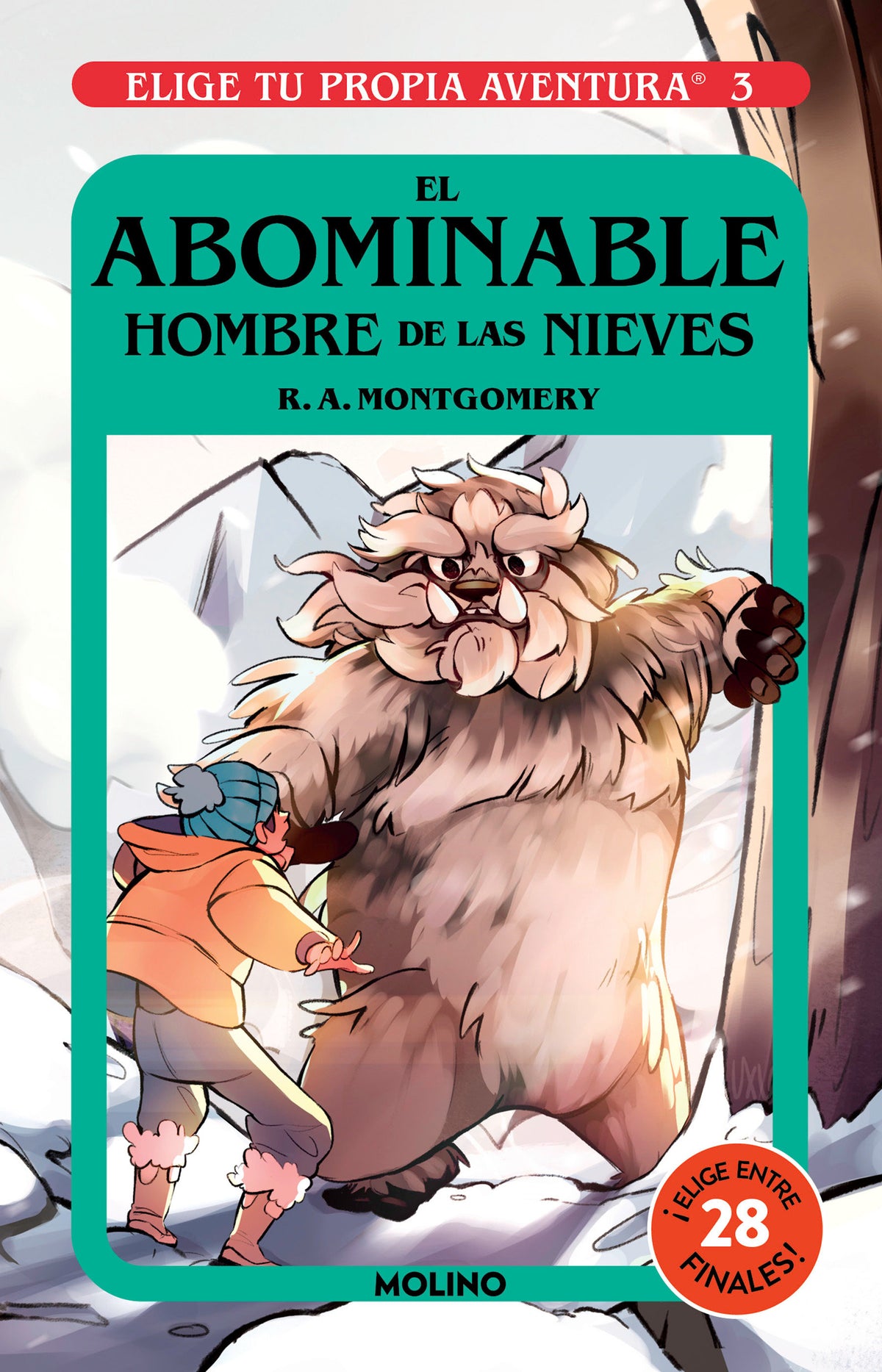 El abominable hombre de las nieves / The Abominable Snowman cover (ISBN 9786073811453)