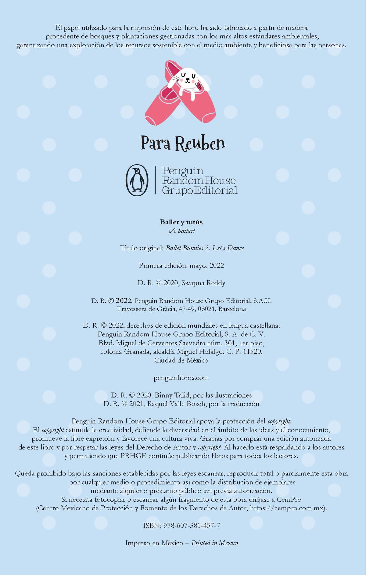 ¡A bailar!/ Ballet Bunnies #2: Let's Dance interior 2 (ISBN 9786073814577)