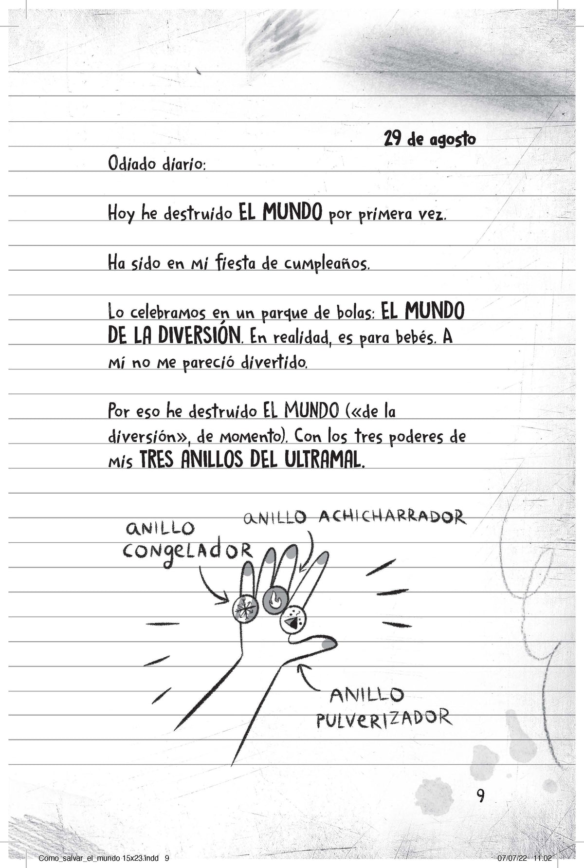 Instrucciones para dominar el mundo. Diario de un supervillano / Instructions on How to Rule the World. Diary of a Supervillain interior 2 (ISBN 9786073821117)