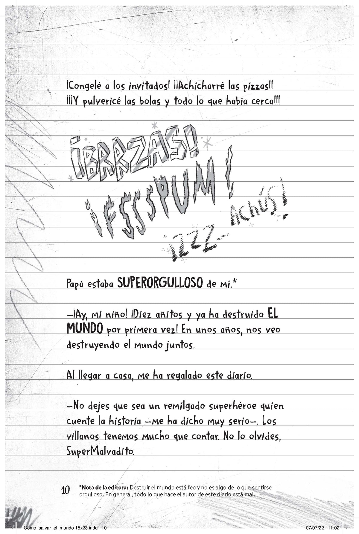 Instrucciones para dominar el mundo. Diario de un supervillano / Instructions on How to Rule the World. Diary of a Supervillain interior 3 (ISBN 9786073821117)