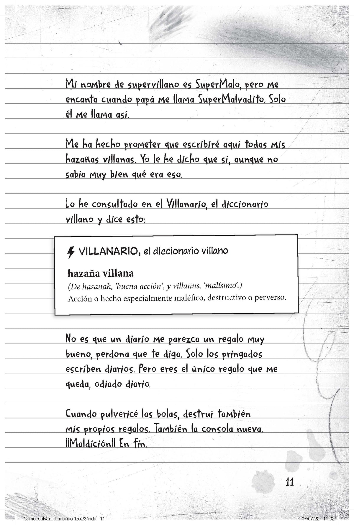Instrucciones para dominar el mundo. Diario de un supervillano / Instructions on How to Rule the World. Diary of a Supervillain interior 4 (ISBN 9786073821117)