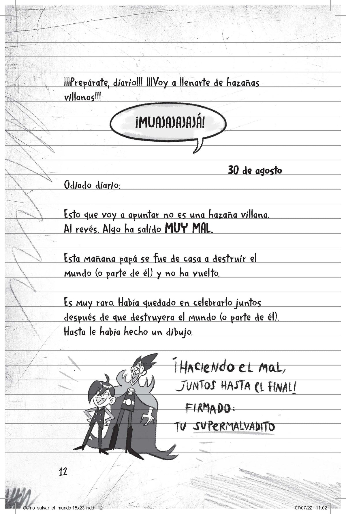 Instrucciones para dominar el mundo. Diario de un supervillano / Instructions on How to Rule the World. Diary of a Supervillain interior 5 (ISBN 9786073821117)