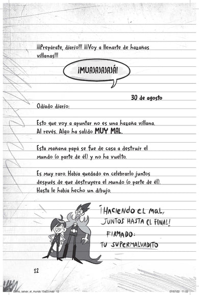 Instrucciones para dominar el mundo. Diario de un supervillano / Instructions on How to Rule the World. Diary of a Supervillain interior 5 (ISBN 9786073821117)