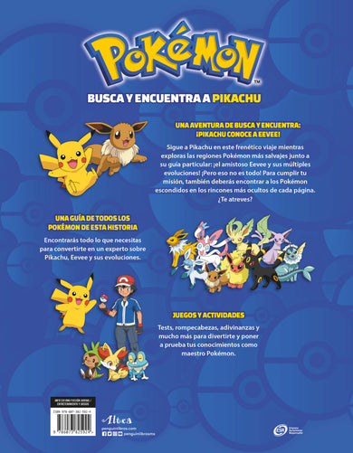 Pokémon: ¿Dónde está Pikachu? Busca y encuentra / Pokémon Seek and Find: Pikachu interior 1 (ISBN 9786073825924)