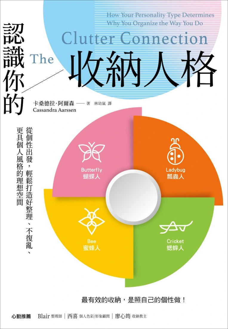 認識你的收納人格：從個性出發，輕鬆打造好整理、不復亂、更具個人風格的理想空間 平裝書 Paperback
