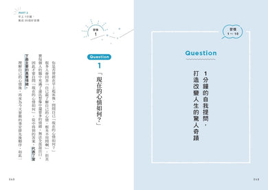 起床後1分鐘的魔法提問筆記：【1書＋1筆記】不只是回答問題，更是吸引好事的超強儀式 平裝書 Paperback