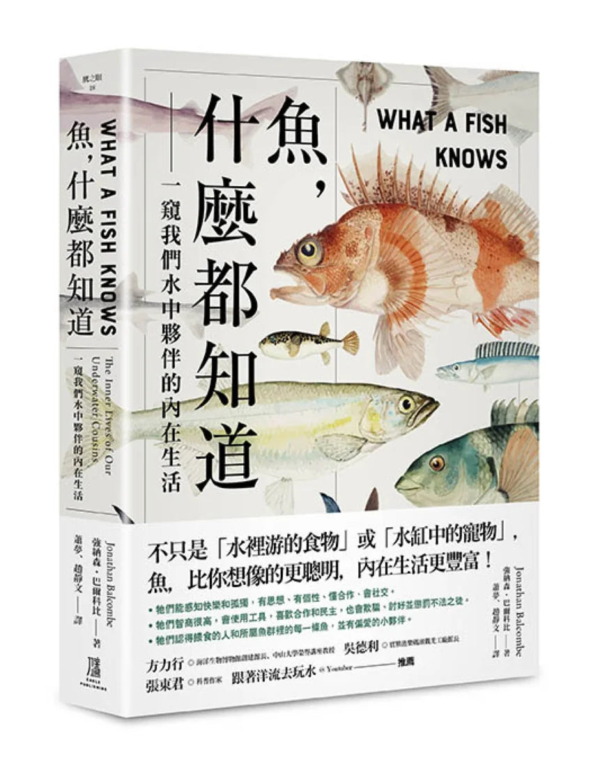 魚，什麼都知道： 一窺我們水中夥伴的內在生活 平裝書 Paperback
