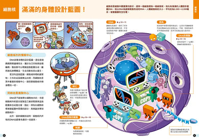 細胞城市大冒險（中小學生必備細胞生物學入門圖鑑） 平裝書 Paperback