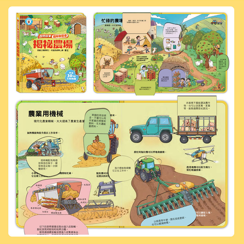 百問百答圖解翻翻書(全套10冊)