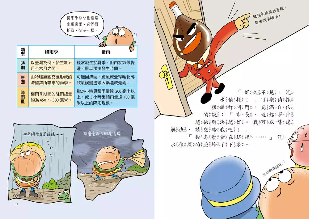 汽水偵探 #04 暴雨中的偵探對決-故事: 偵探懸疑 Detective & Mystery-買書書 BuyBookBook