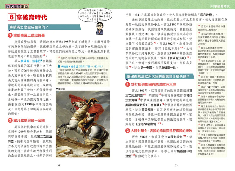 增訂版全彩漫畫世界歷史．第7卷：法國大革命與工業革命 精裝書 Hardback