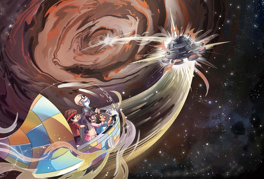 【神奇圖書館】科普版(3)：宇宙追擊戰（中高年級適讀）(《口袋神探》作者凱叔新作) 平裝書 Paperback