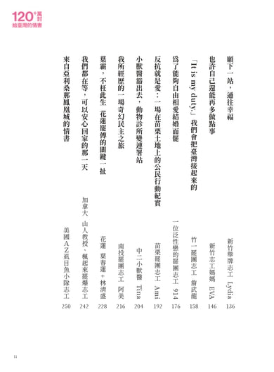 120+萬封給臺灣的情書 平裝書 Paperback