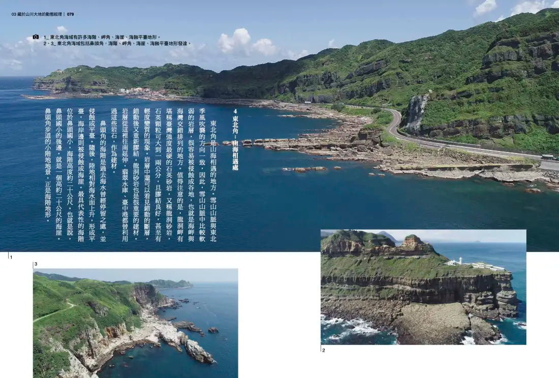 臺灣的紋理1：自然篇——地質地景、生物演化、環境變遷極簡史冊 平裝書 Paperback