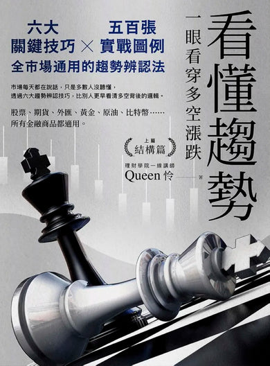 看懂趨勢 : 一眼看穿多空漲跌：六大關鍵技巧×五百張實戰圖例，全市場通用的趨勢辨認法（套書） 平裝書 Paperback