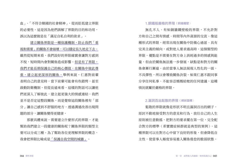 彈性界限：結合腦科學x認知心理學x日常練習，建立心靈防護罩 平裝書 Paperback