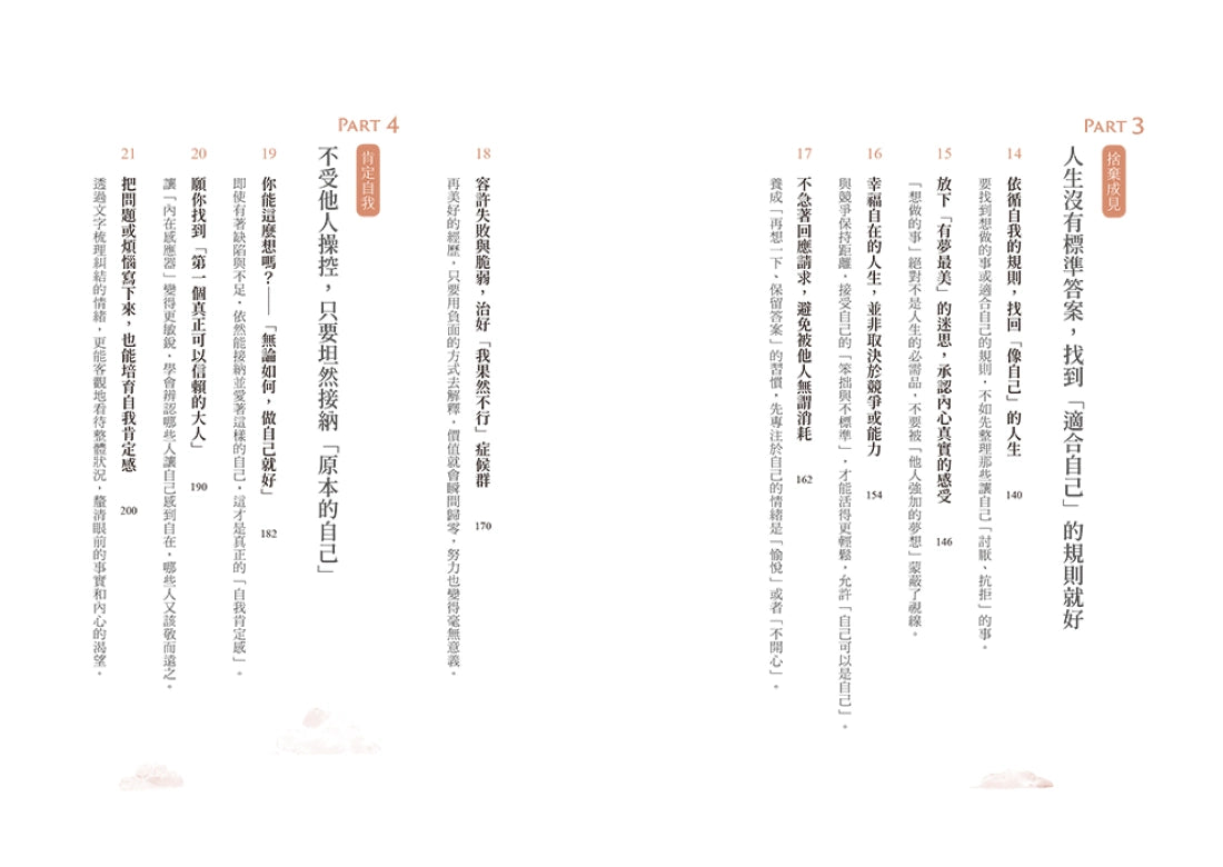 人生沒有長到可以用忍耐來浪費：坦誠面對內心、不再偽裝壓抑。你該活在適合自己的規則中，而不是別人期待的設定裡。 平裝書 Paperback