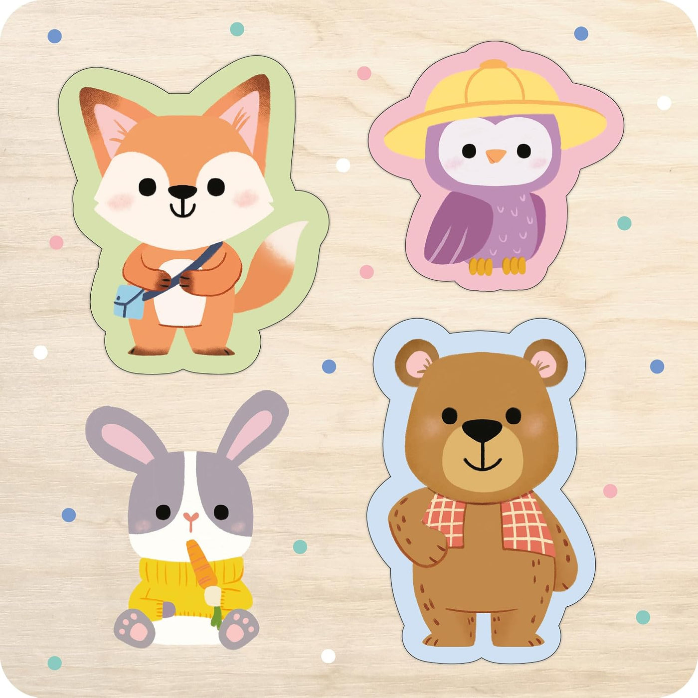 Forest Friends (First Book and Wooden Puzzle)
