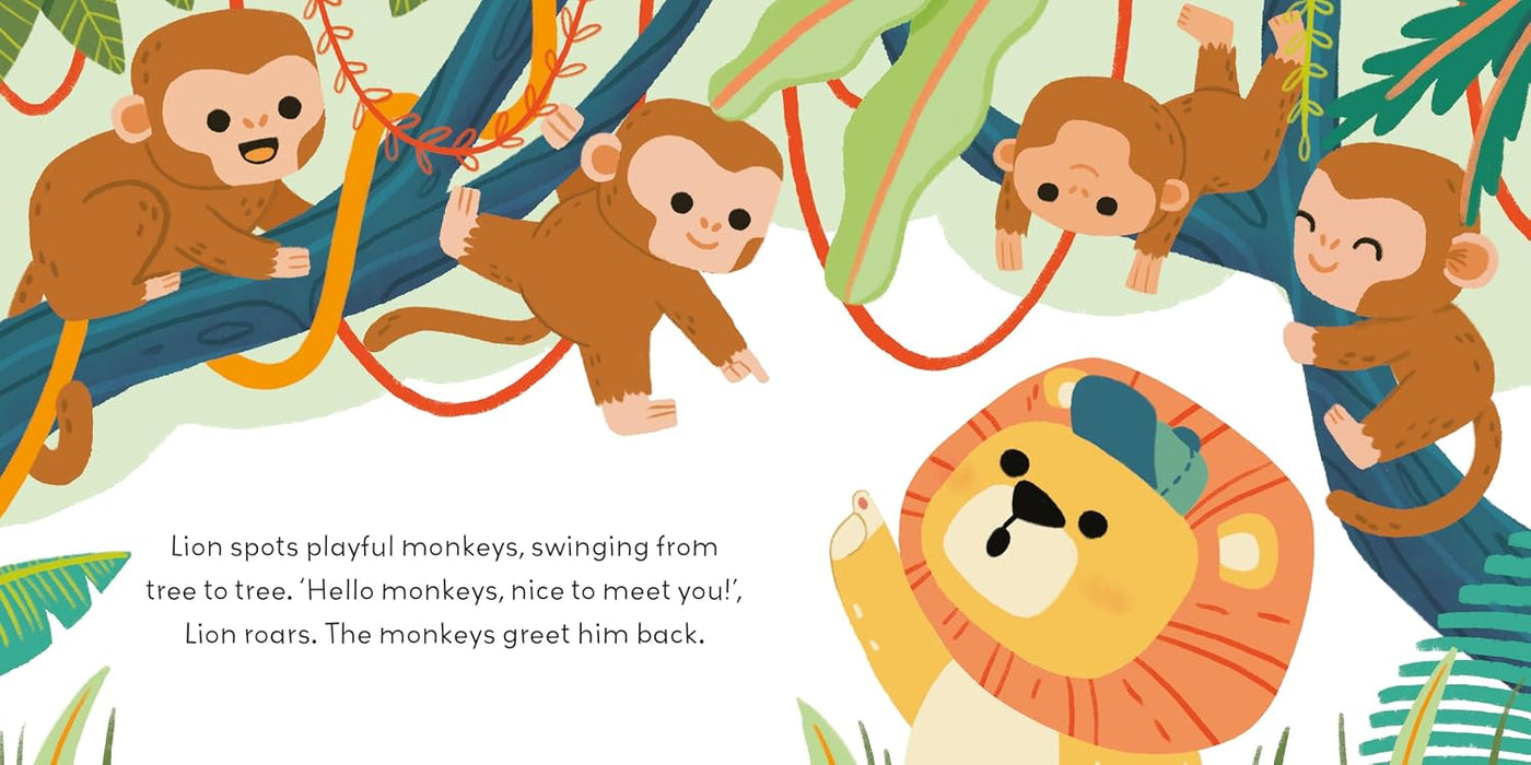 Brave Little Lion (First Book and Wooden Puzzle)