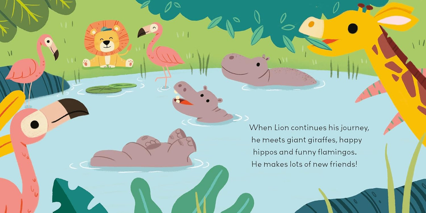 Brave Little Lion (First Book and Wooden Puzzle)