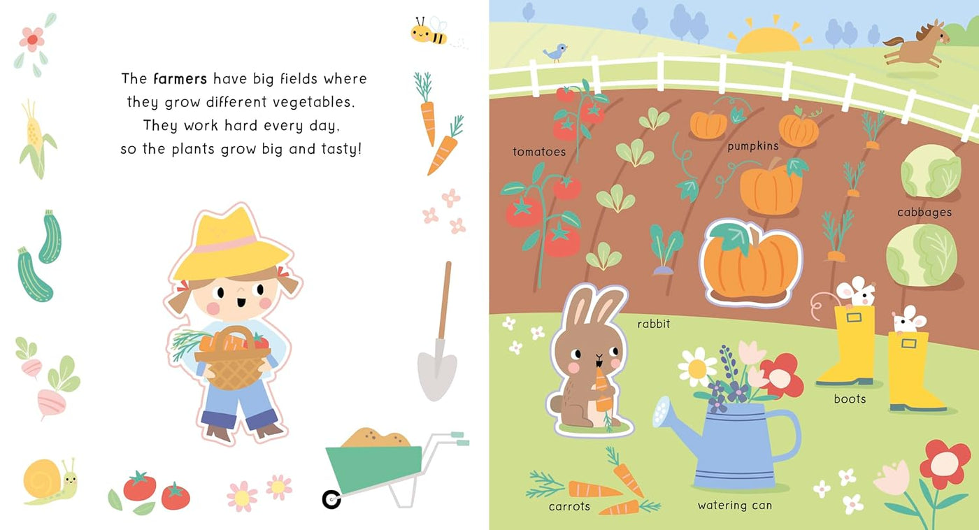 On The Farm (My First Felt Sticker Book)