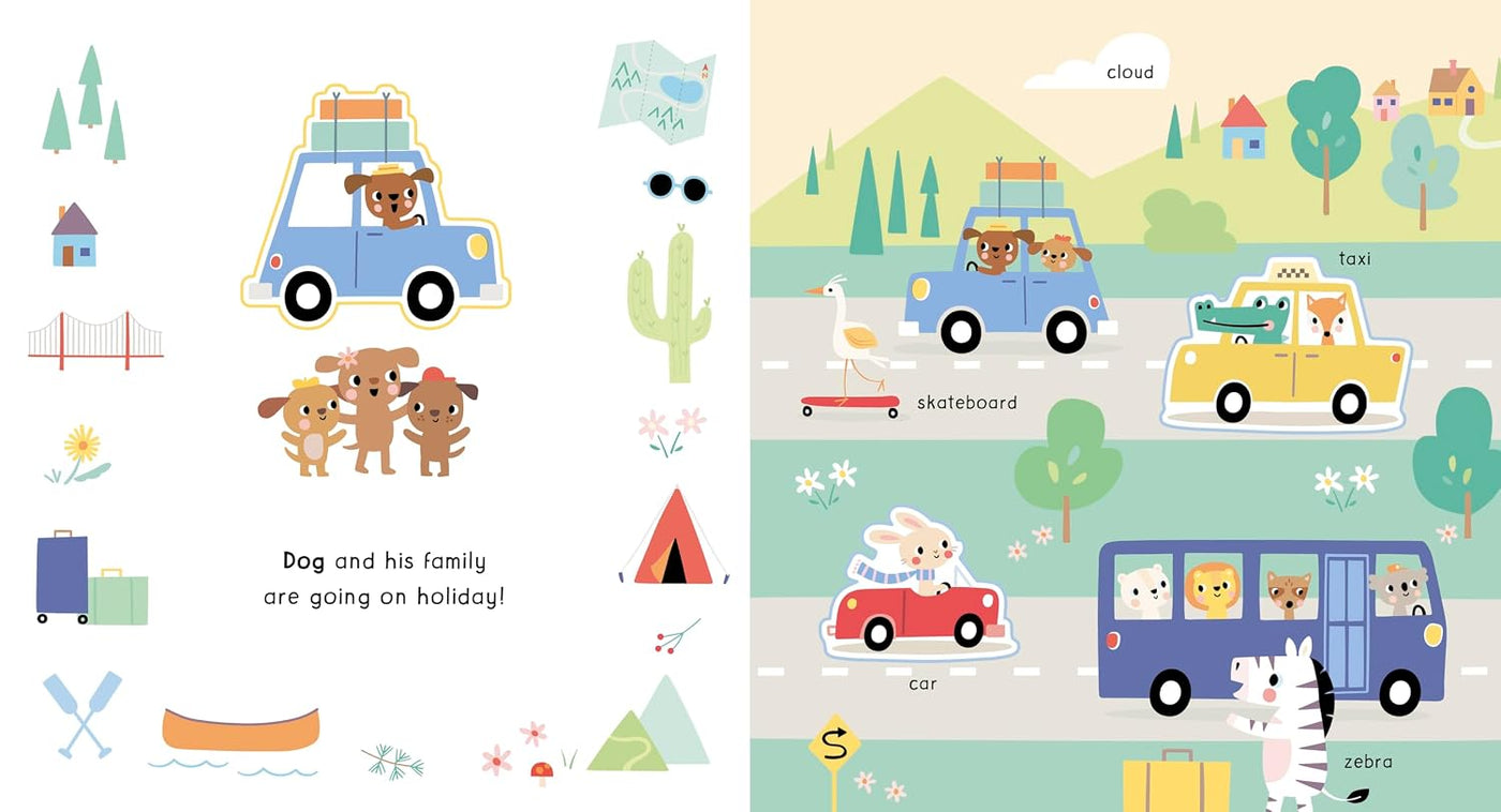 On The Go (My First Felt Sticker Book)