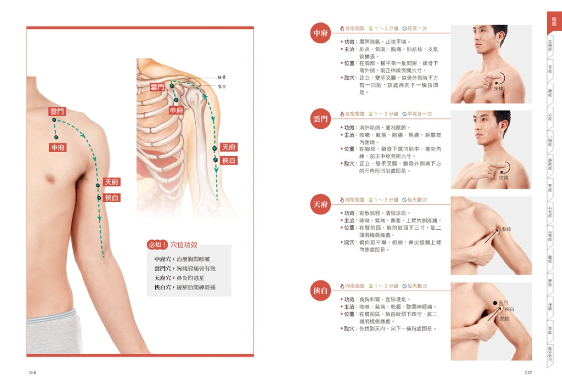 徒手中醫：最強經絡穴位養生圖解！ 平裝書 Paperback