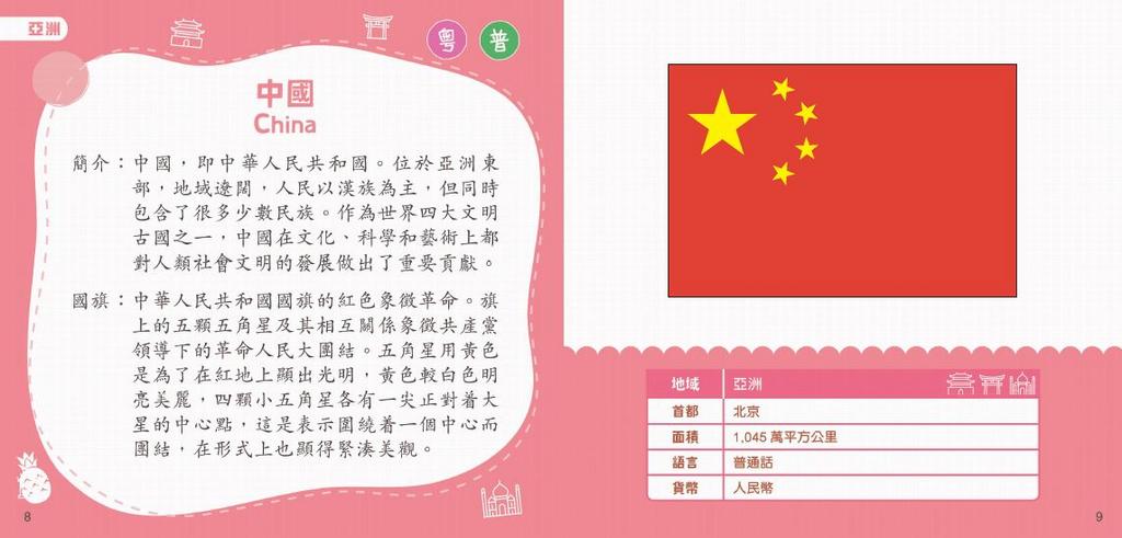 新雅小百科：國旗（新雅．點讀樂園）-Children’s / Teenage general interest: General knowledge and interesting facts-買書書 BuyBookBook