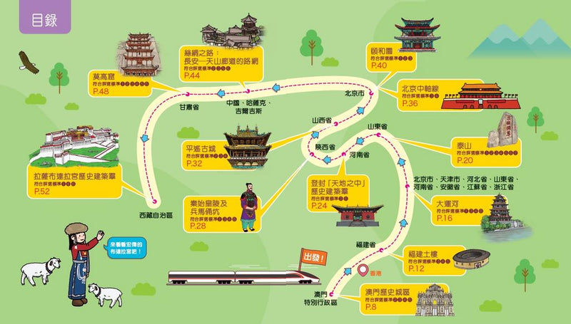 出發吧！中國世界文化遺產探索之旅 [新雅．知識館]-Children’s / Teenage general interest: General knowledge and interesting facts-買書書 BuyBookBook