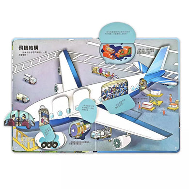 趣味科學知識翻翻書：揭秘機場-非故事: 科學科技 Science & Technology-買書書 BuyBookBook