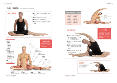 拉筋伸展解剖書：每天10分鐘，世界一流教練帶你擺脫痠痛，擁有最佳體態 平裝書 Paperback