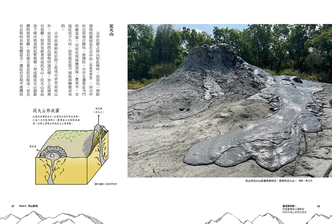 《臺灣惡地誌：見證臺灣造山運動與四百年淺山文明生態史》 平裝書 Paperback